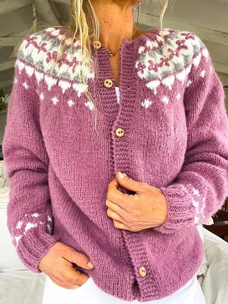 Maya | Vintage Isländischer Cardigan - Image 3