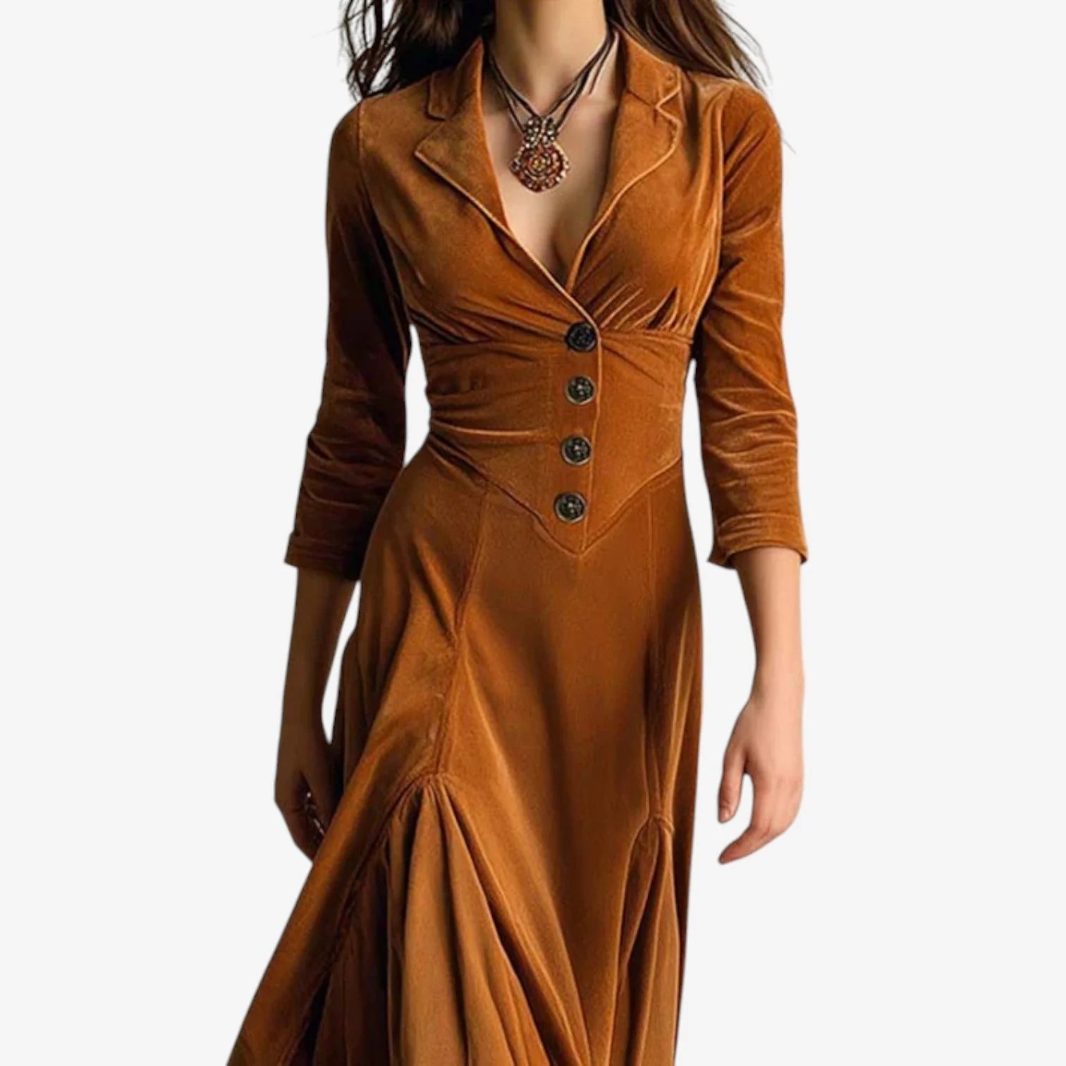 Meyer™ Lange Robe Épice - Image 2