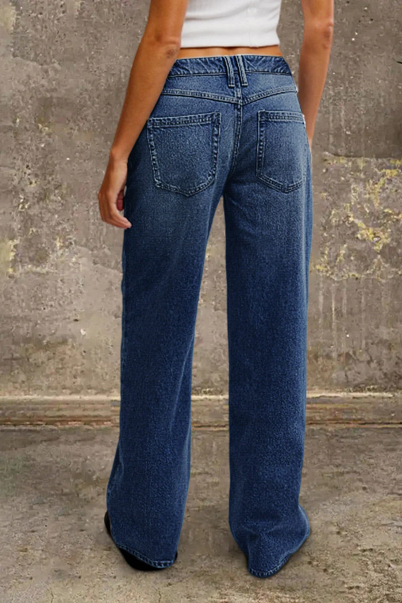 Jeans mit mittelhohem Bund und gerader Passform - Image 14