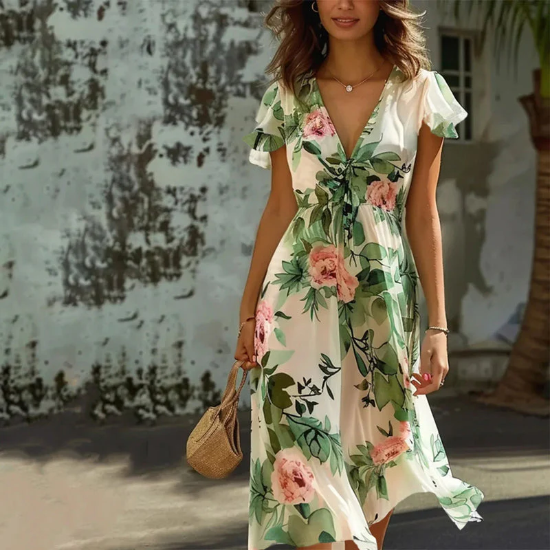 Nirella - Floral Breeze Kleid - Image 2