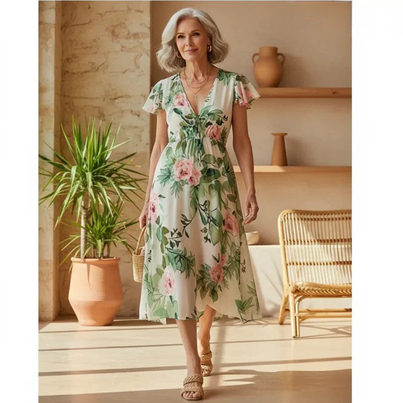Nirella - Floral Breeze Kleid - Image 4