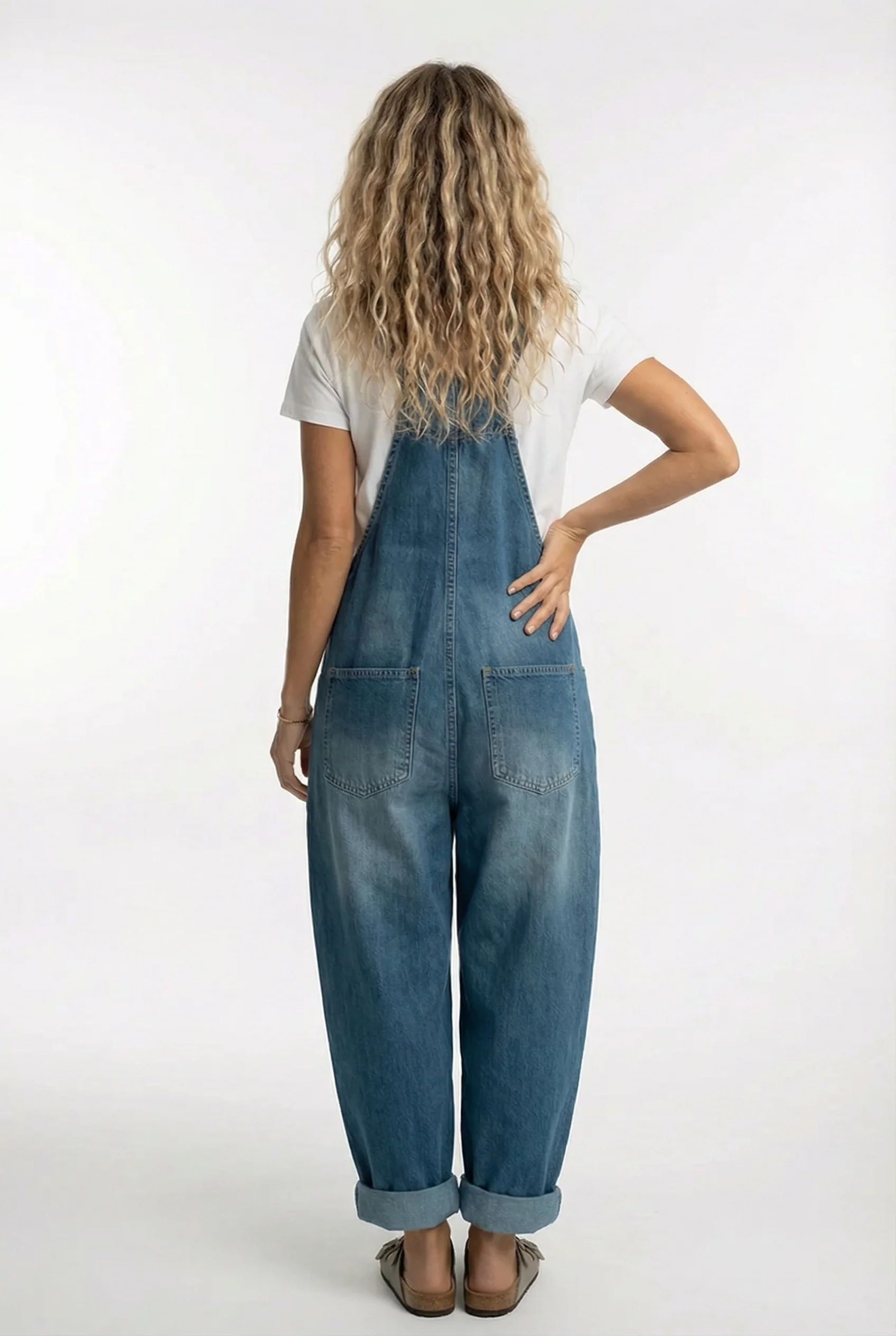 Noelia™ - Vielseitiger verstellbarer Schnallen-Jeansoverall - Image 2