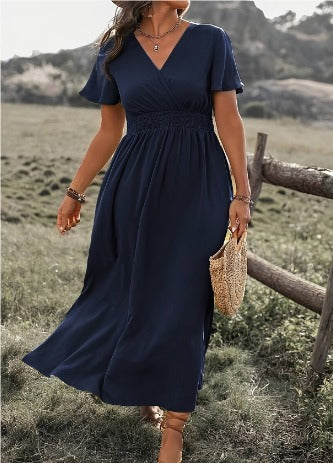 Nyxie - V-Ausschnitt Sommerkleid - Image 3