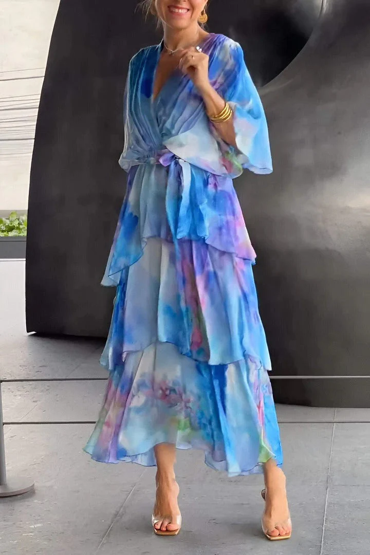 Odette - Elegantes Fließendes Kleid - Image 3