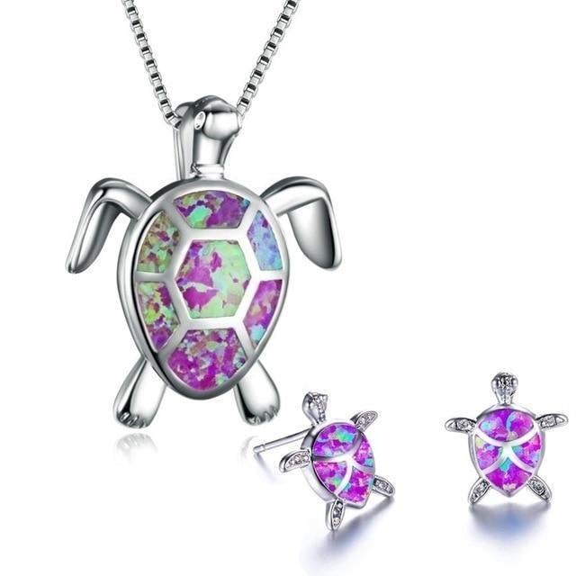Opal Schildkröte Schmuckset - Image 7