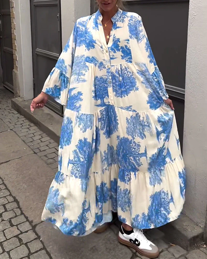Ophelia - Langes Fließendes Kleid - Image 12