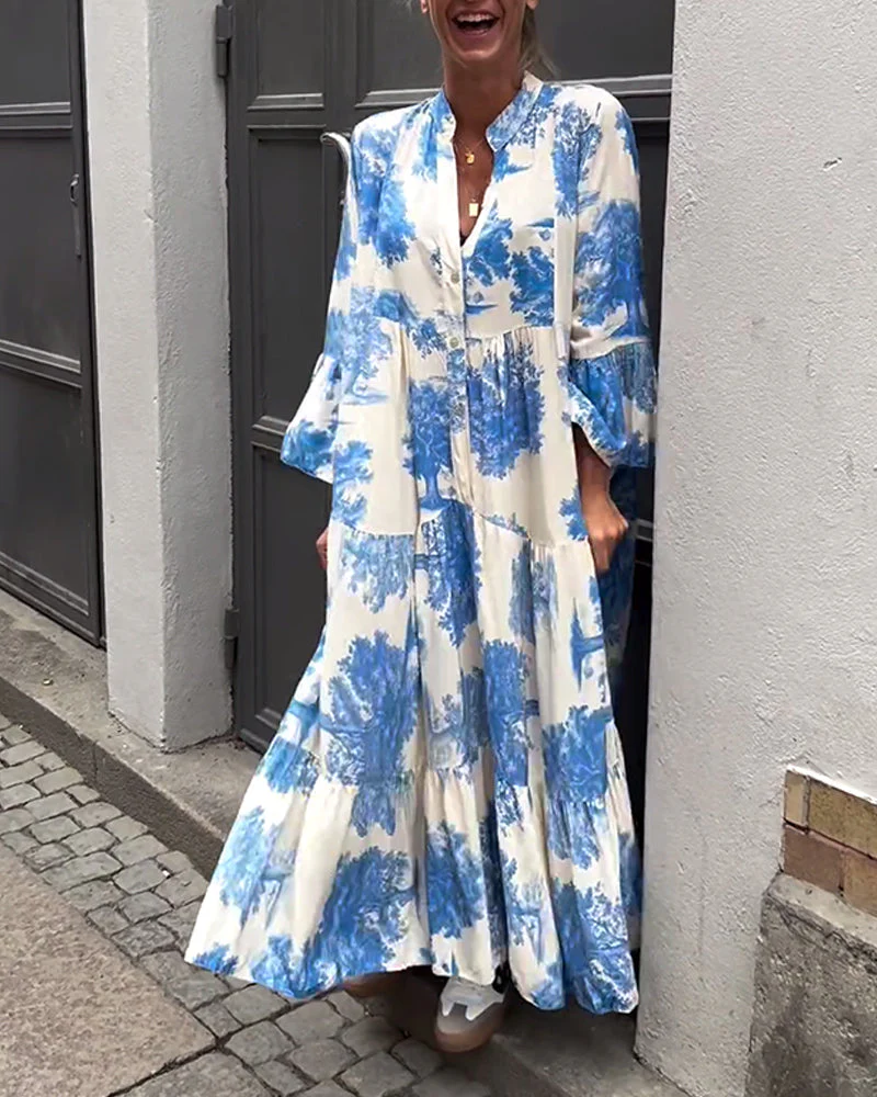 Ophelia - Langes Fließendes Kleid - Image 14