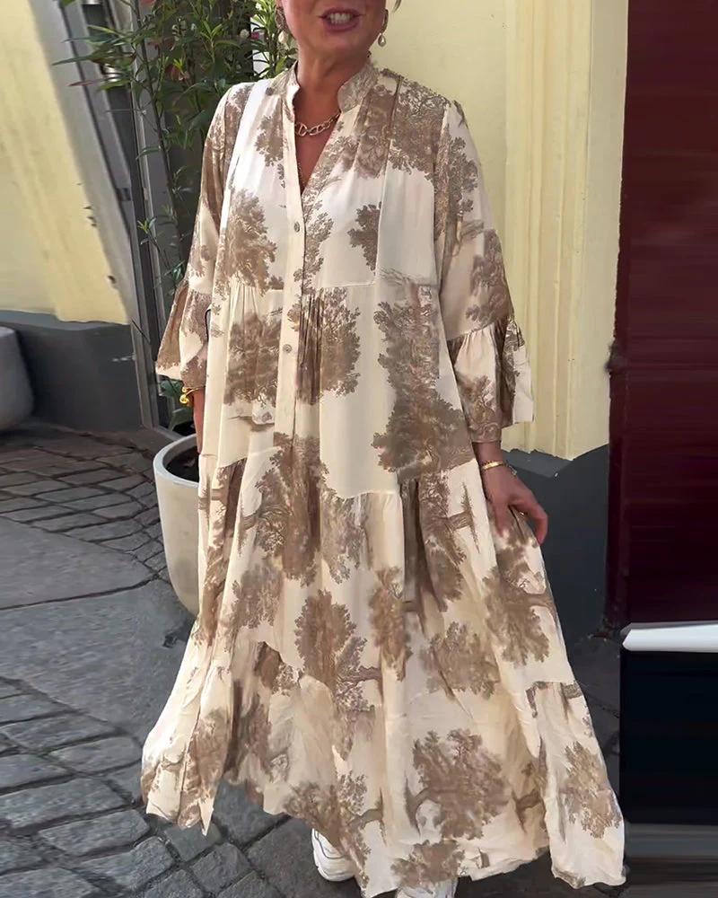 Ophelia - Langes Fließendes Kleid - Image 3