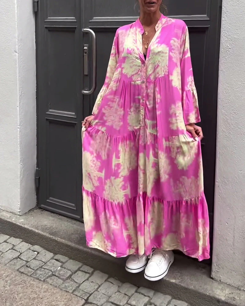 Ophelia - Langes Fließendes Kleid - Image 6