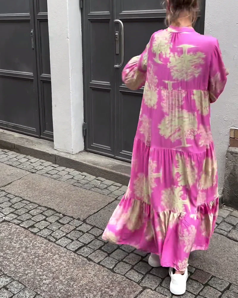 Ophelia - Langes Fließendes Kleid - Image 9