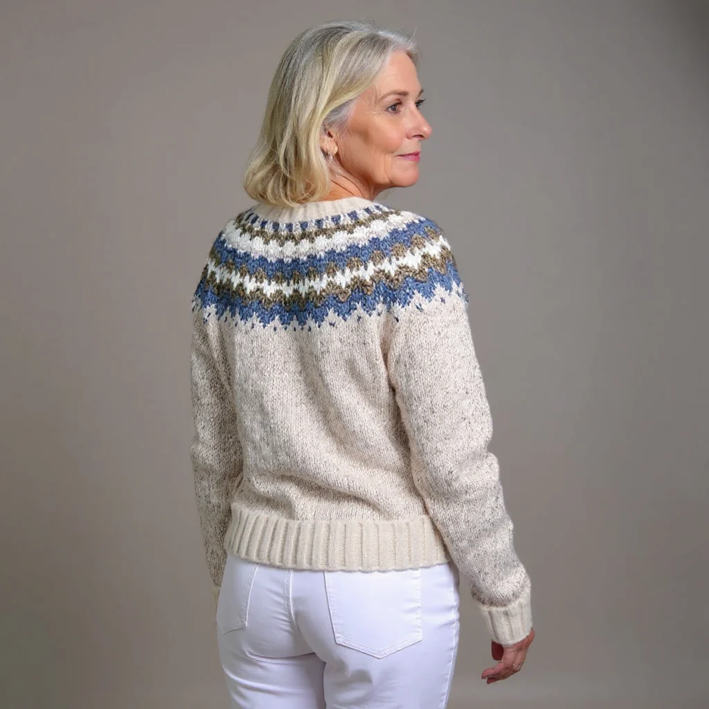 Peyton | Vintage Isländischer Cardigan - Image 2