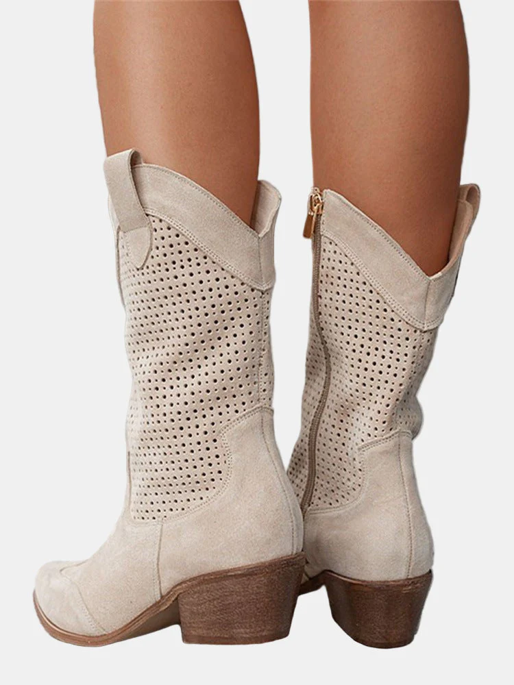 Piper | Perforierte Stiefeletten - Image 3