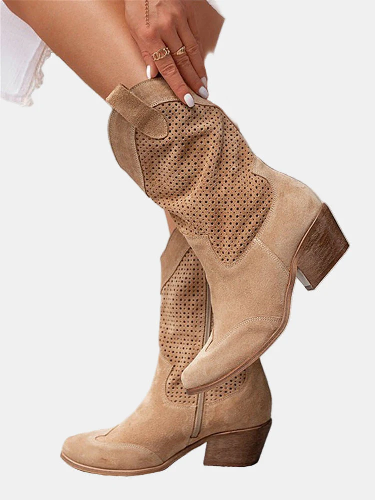 Piper | Perforierte Stiefeletten - Image 6