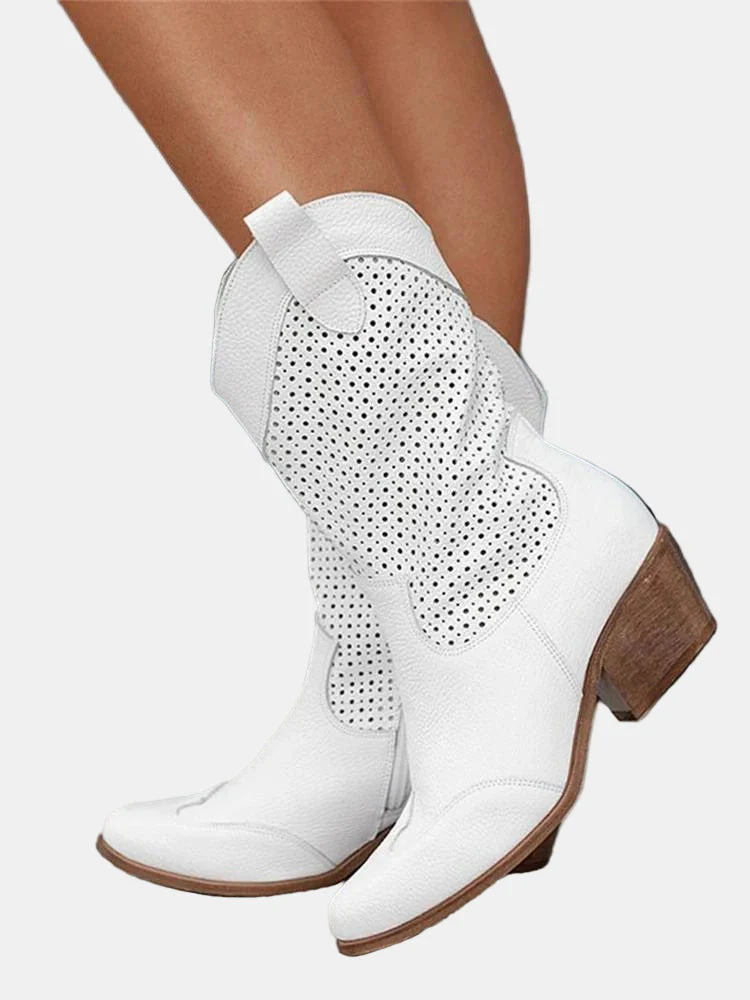 Piper | Perforierte Stiefeletten - Image 8