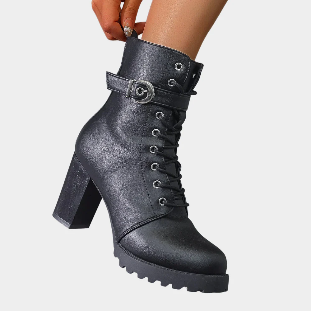 Quinn | Stiefeletten mit ausgestelltem Absatz - Image 5