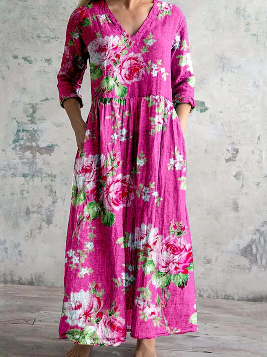 Rosaline - Bold Blossom Kleid - Image 2