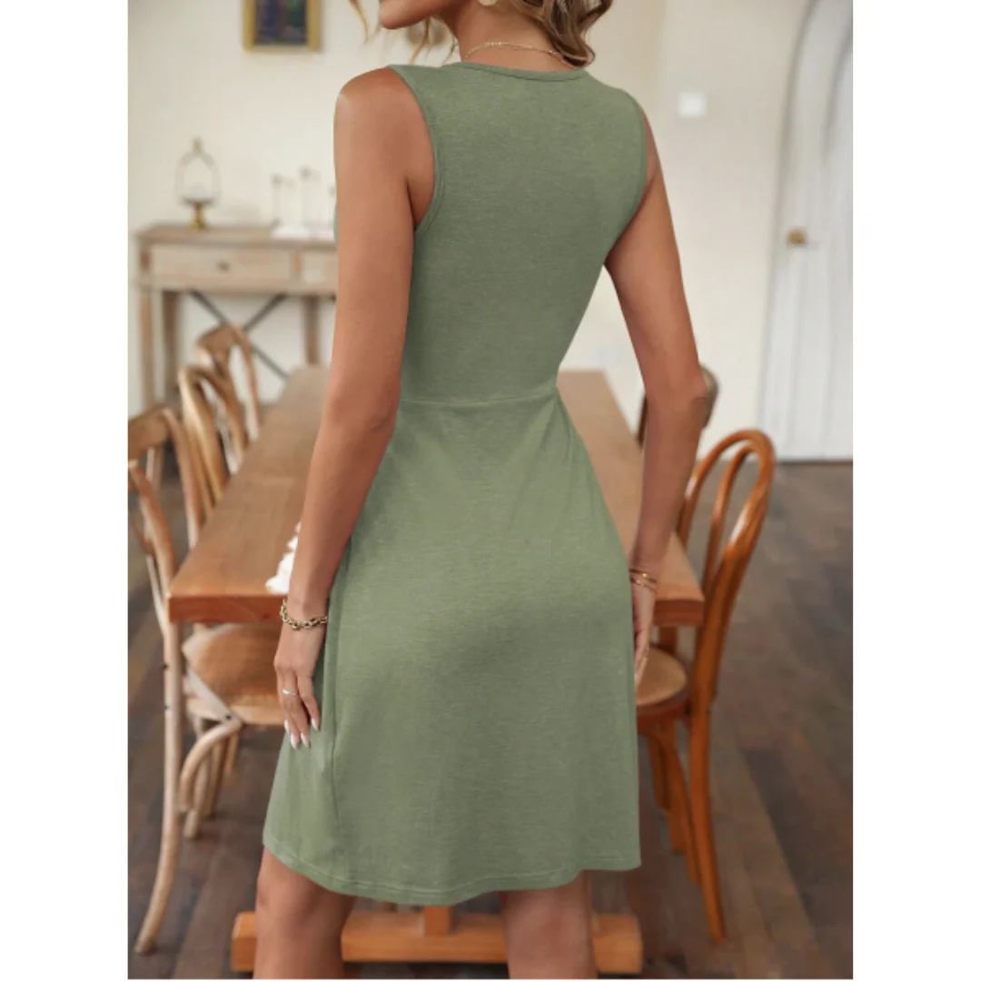 Roselind - Gedrehte Komfortkleid - Image 4