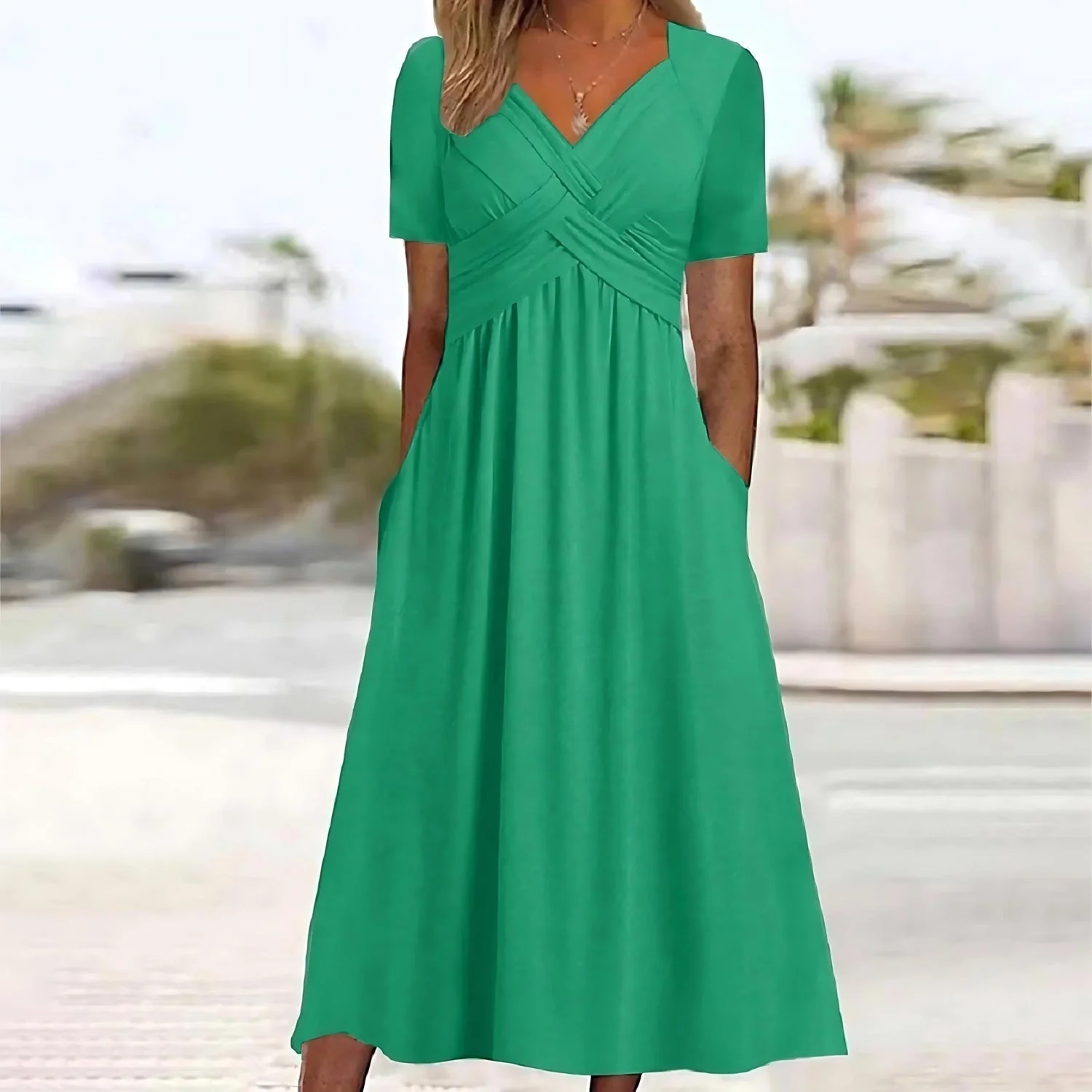 Sacha - Lässige Eleganz Midi-Kleid - Image 6
