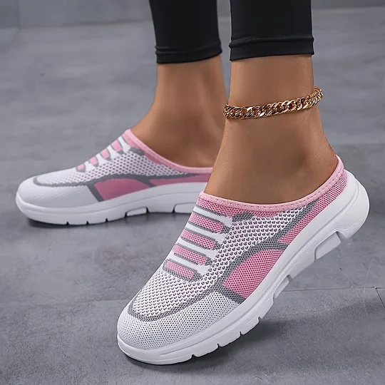 Schicke und atmungsaktive Damen Slip-On Mesh Sneakers - Image 4