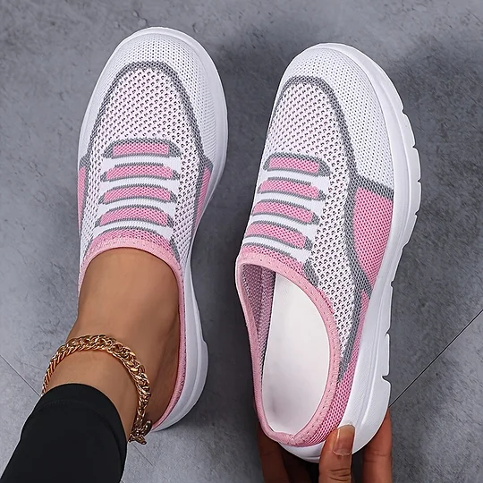 Schicke und atmungsaktive Damen Slip-On Mesh Sneakers - Image 6