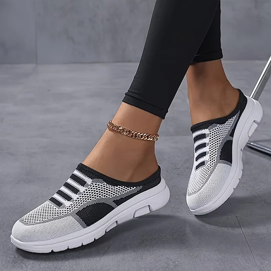 Schicke und atmungsaktive Damen Slip-On Mesh Sneakers - Image 8