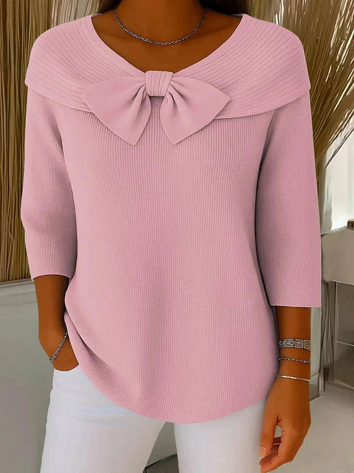 Serena™ - Damenpullover mit Schleife - Image 2