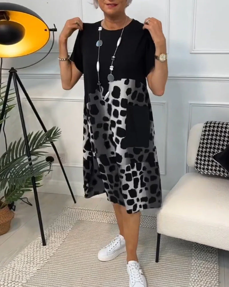 Sherlene - Leopardprint Kleid - Image 2
