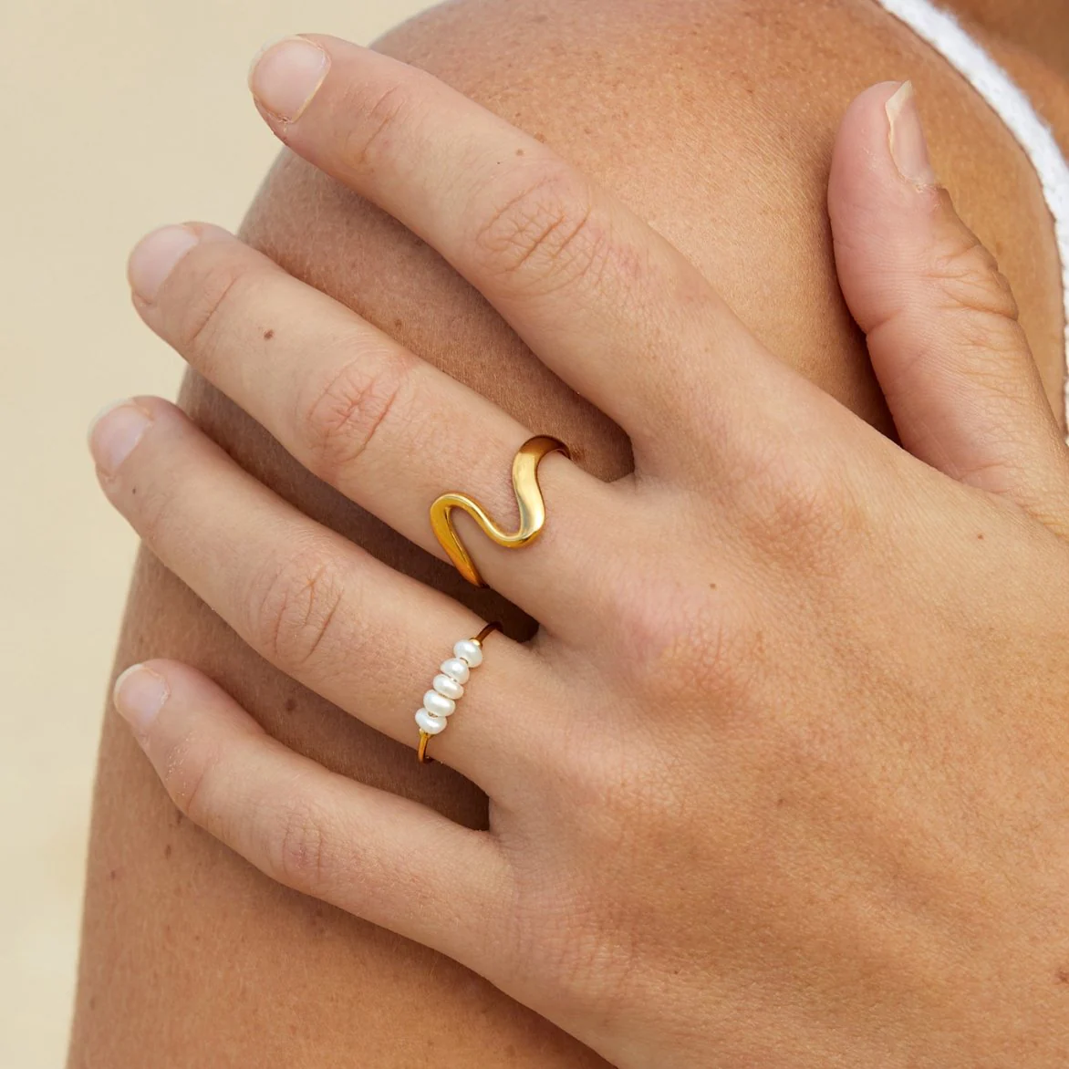Silva - Ring aus Süßwasserperlen - Image 4