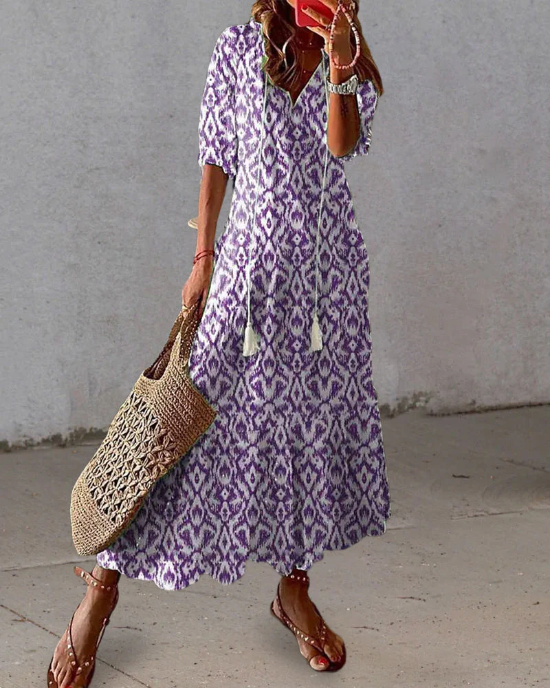 Sophia - Boho Vintage Sommerkleid - Image 3