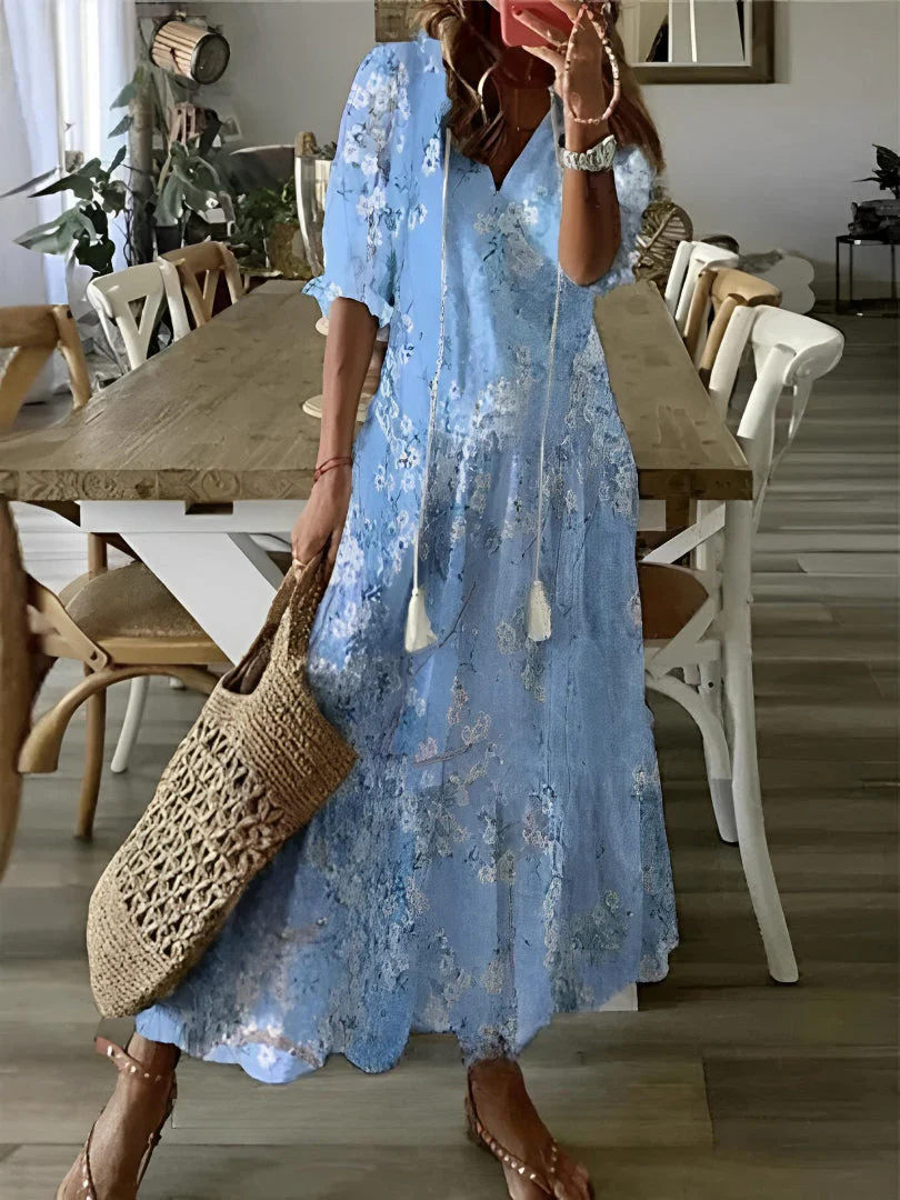 Sophia - Boho Vintage Sommerkleid - Image 5