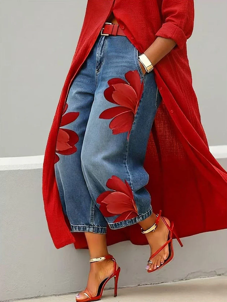 Sophia - Elegante Blumenhose - Image 5