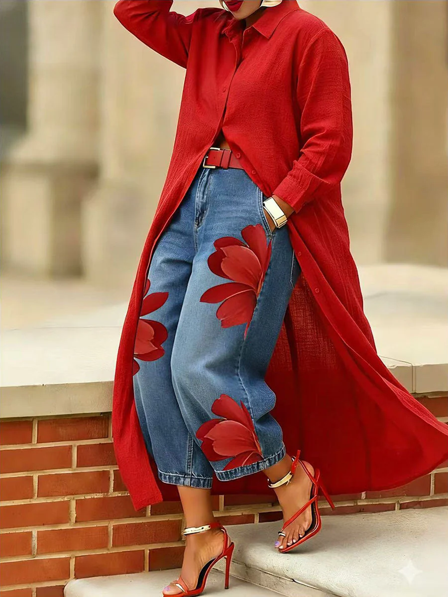 Sophia - Elegante Blumenhose - Image 6