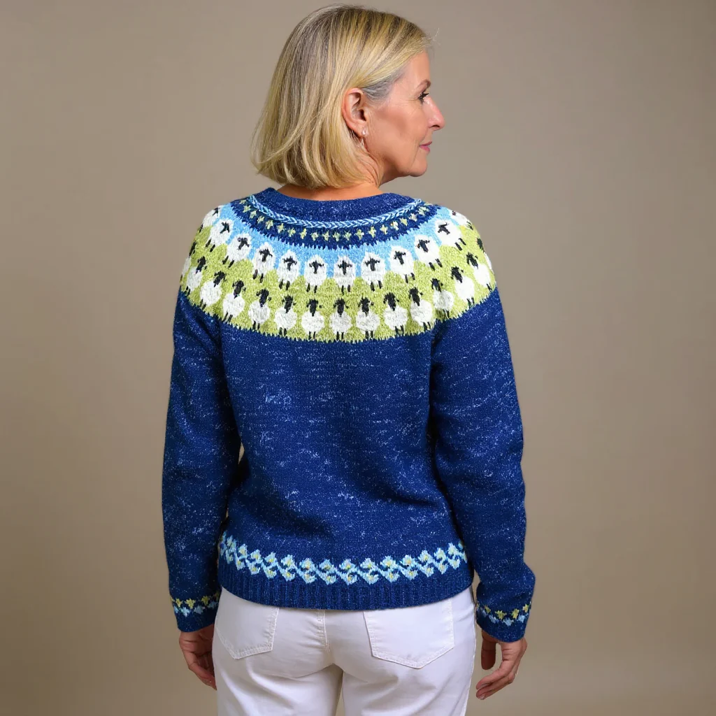 Sophie | Vintage Isländischer Cardigan - Image 2