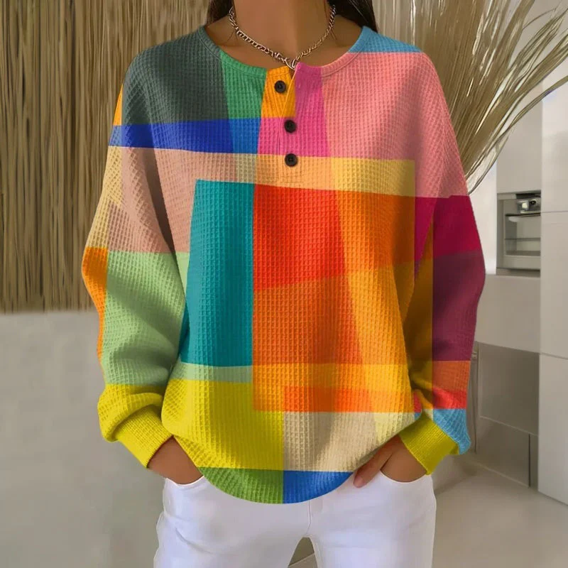 Buntes Vintage-Sweatshirt - Image 2