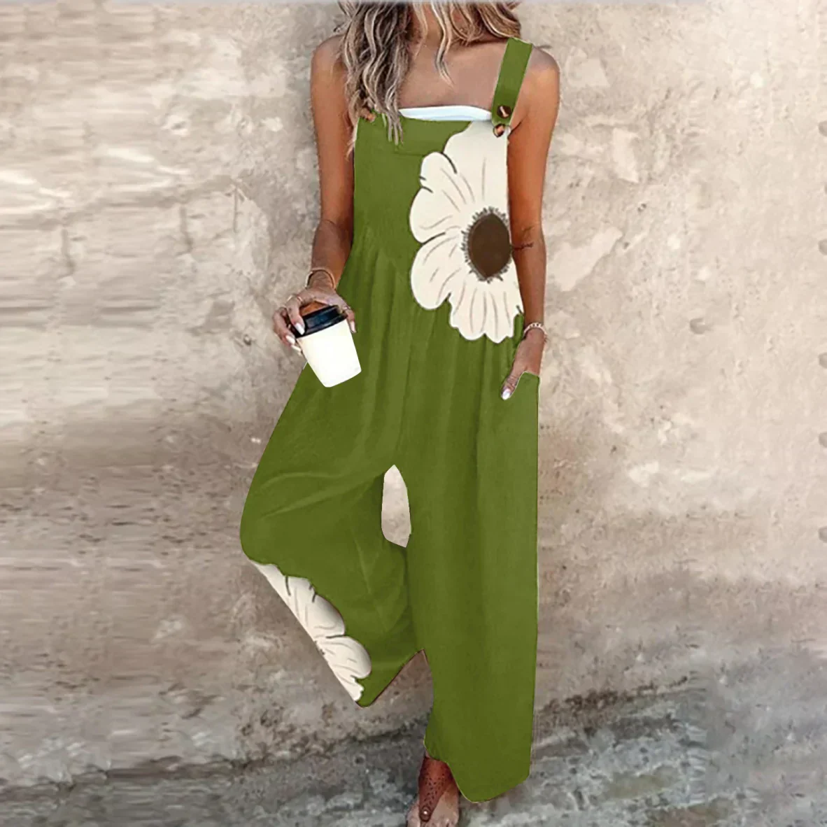 Bequeme Bedruckte Latzhose - Image 7