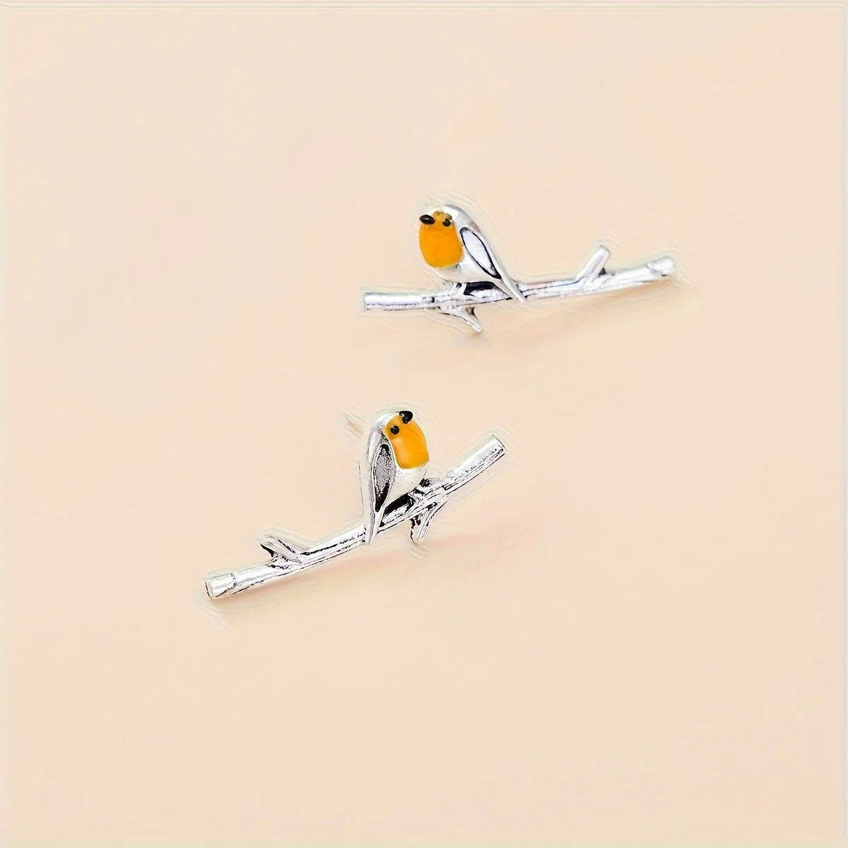 Verspielte Vogel-inspirierte Ohrringe - Image 3