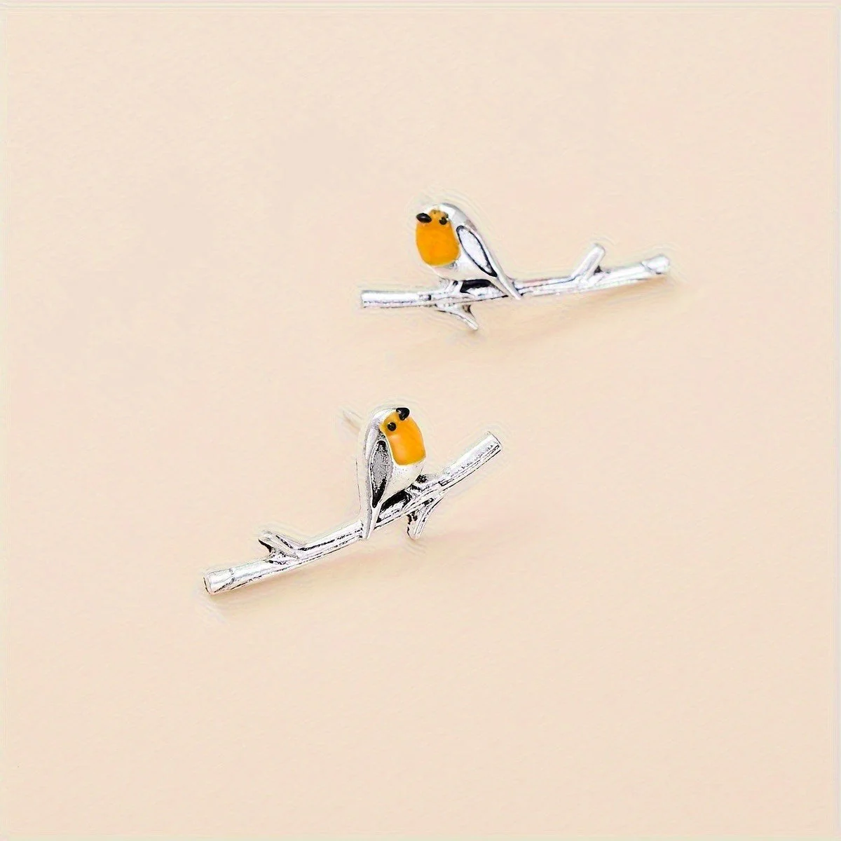 Verspielte Vogel-inspirierte Ohrringe - Image 4