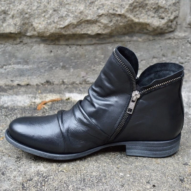 Victoria™ – Lederstiefel mit praktischem Reißverschluss - Image 2