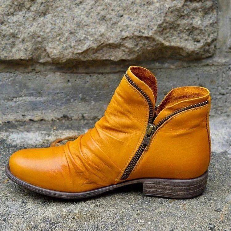 Victoria™ – Lederstiefel mit praktischem Reißverschluss - Image 3