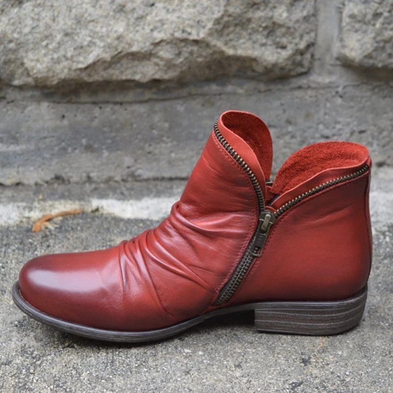 Victoria™ – Lederstiefel mit praktischem Reißverschluss - Image 4