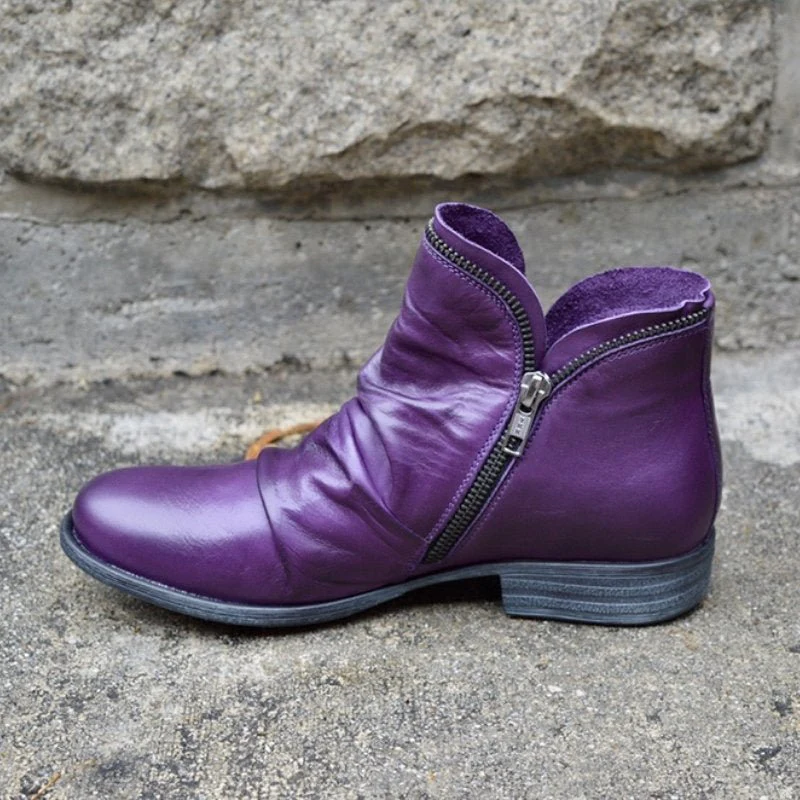 Victoria™ – Lederstiefel mit praktischem Reißverschluss - Image 5