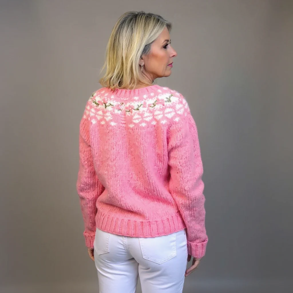 Vivian | Vintage Isländische Strickjacke - Image 2