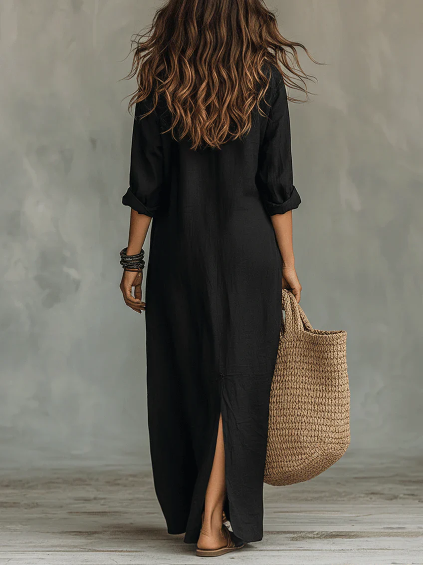 WILLOW | Müheloses Maxikleid mit schmeichelhaftem Schnitt für vielseitige Alltagslooks - Image 3