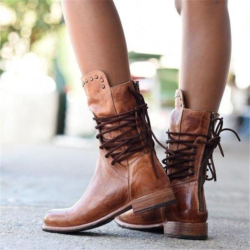 WYNONA | RUSTIKALE VINTAGE LEDERSTIEFEL - Image 7