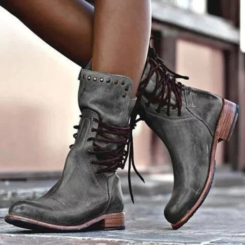WYNONA | RUSTIKALE VINTAGE LEDERSTIEFEL - Image 8