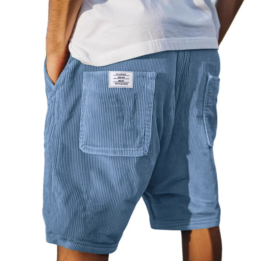 Xavier | Anspruchsvolle Texturierte Maßgeschneiderte Shorts - Image 3