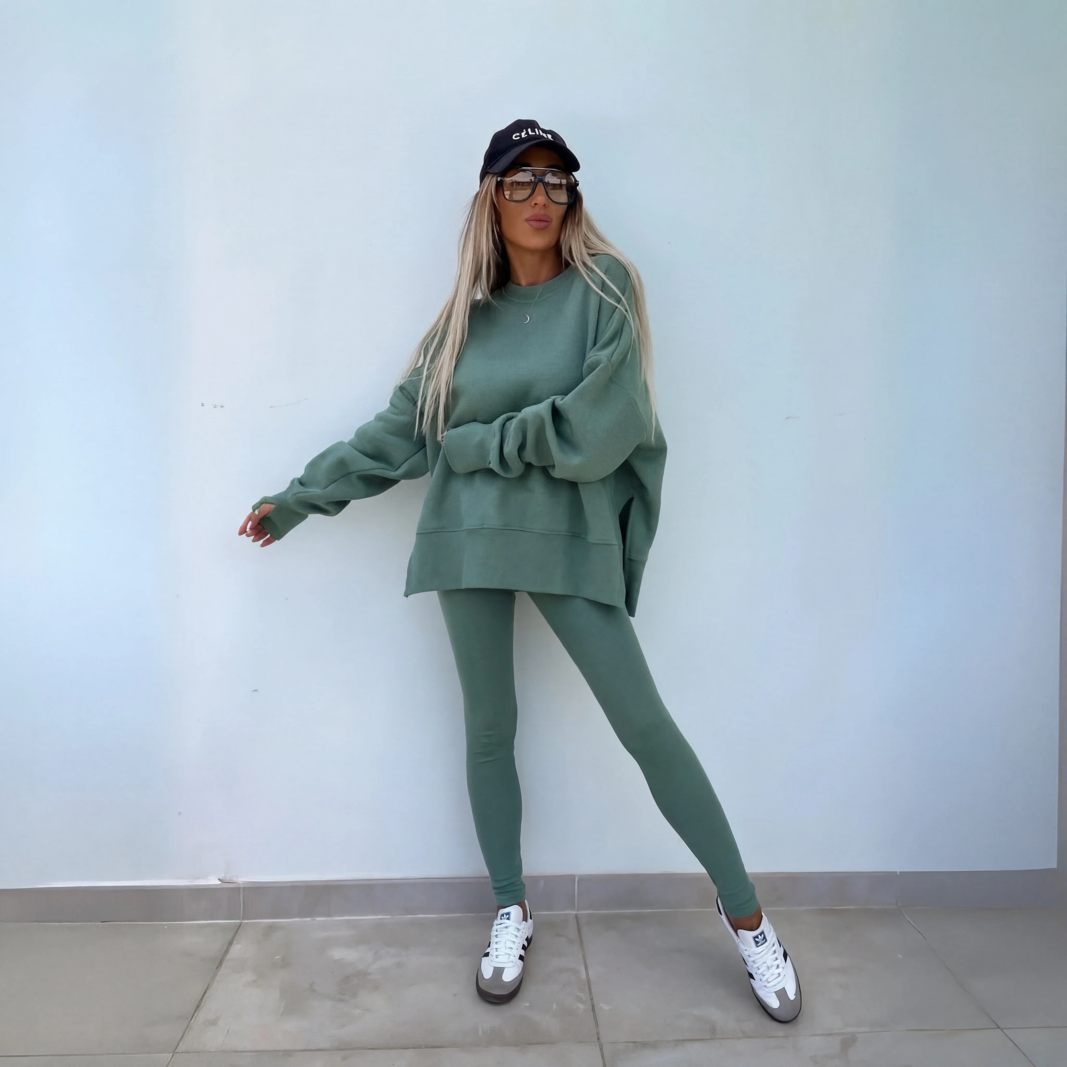 YACHI™ - Entspanntes Sweatshirt mit langen Ärmeln und Hosenensemble - Image 5