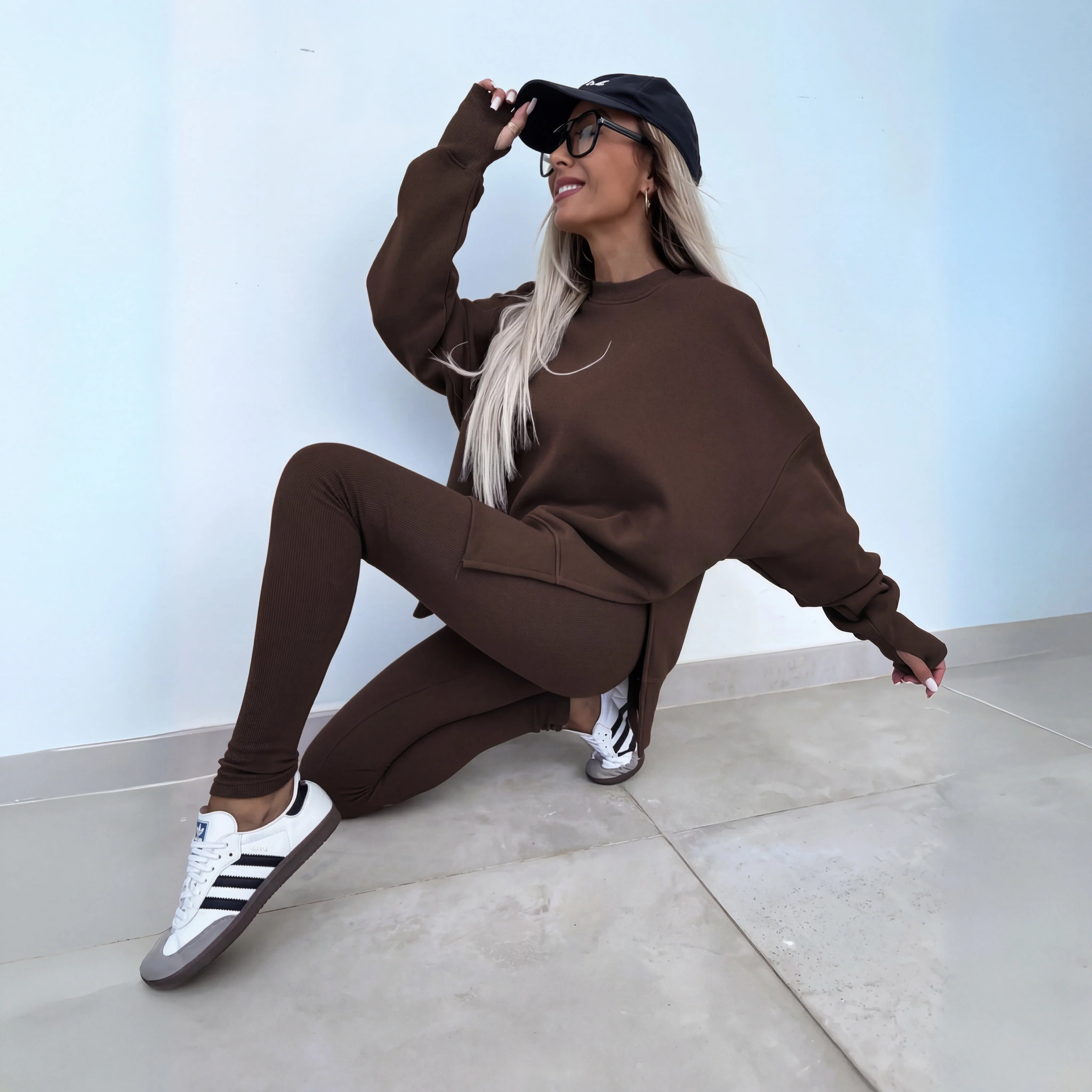 YACHI™ - Entspanntes Sweatshirt mit langen Ärmeln und Hosenensemble - Image 8