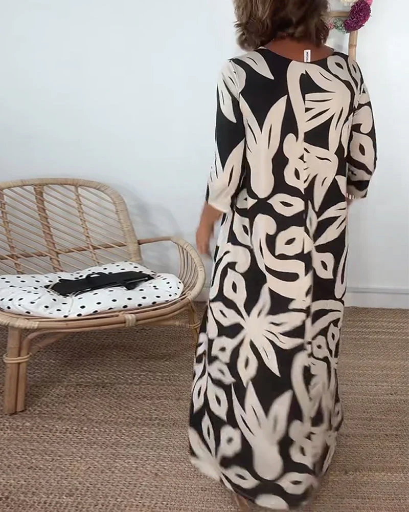 Ysabel - Abstraktes Muse Kleid - Image 3