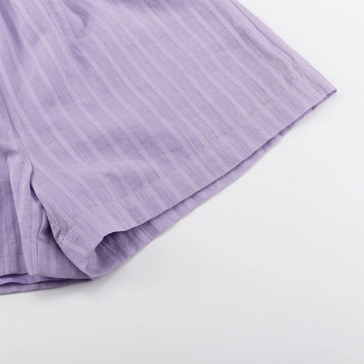 Yselia - Luftiges Button-Up und Shorts Set - Image 10